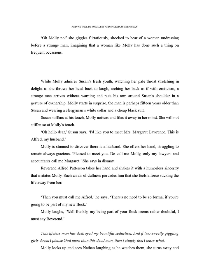  P8 And We Will Be Formless